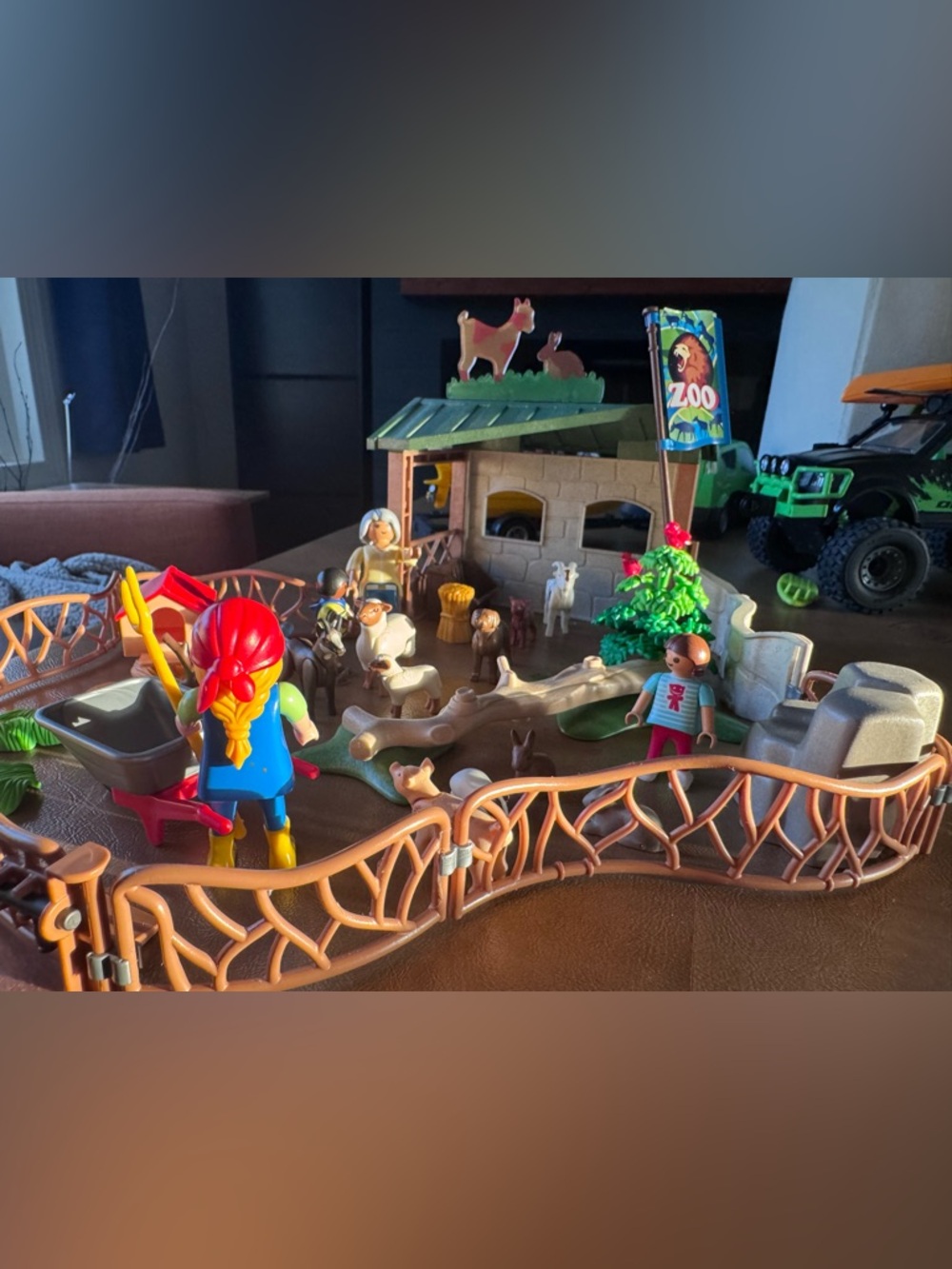 Playmobil Kids Zoo Playset with Animal & Figures